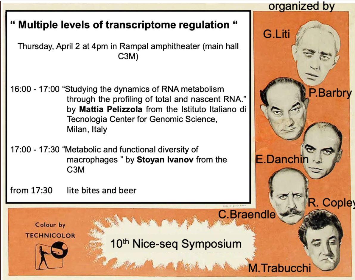 10th NICE_SEQ SEMINAR SERIES