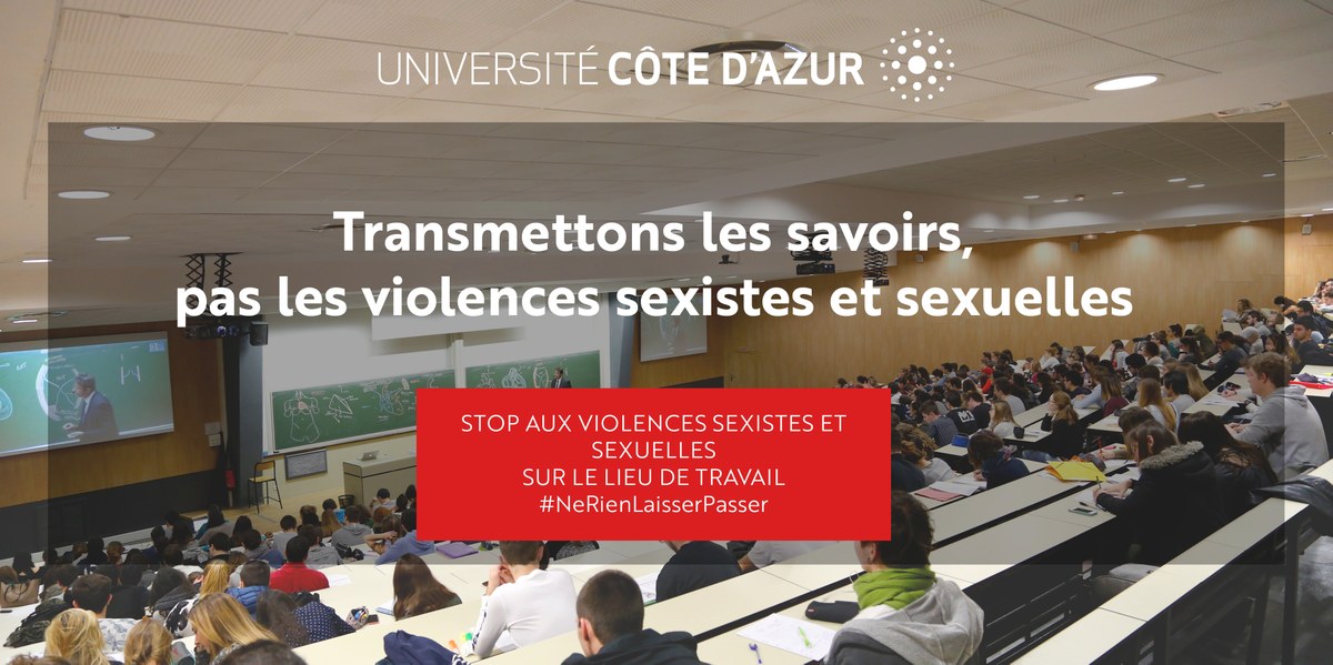 affiche contre les violences sexistes et sexuelles