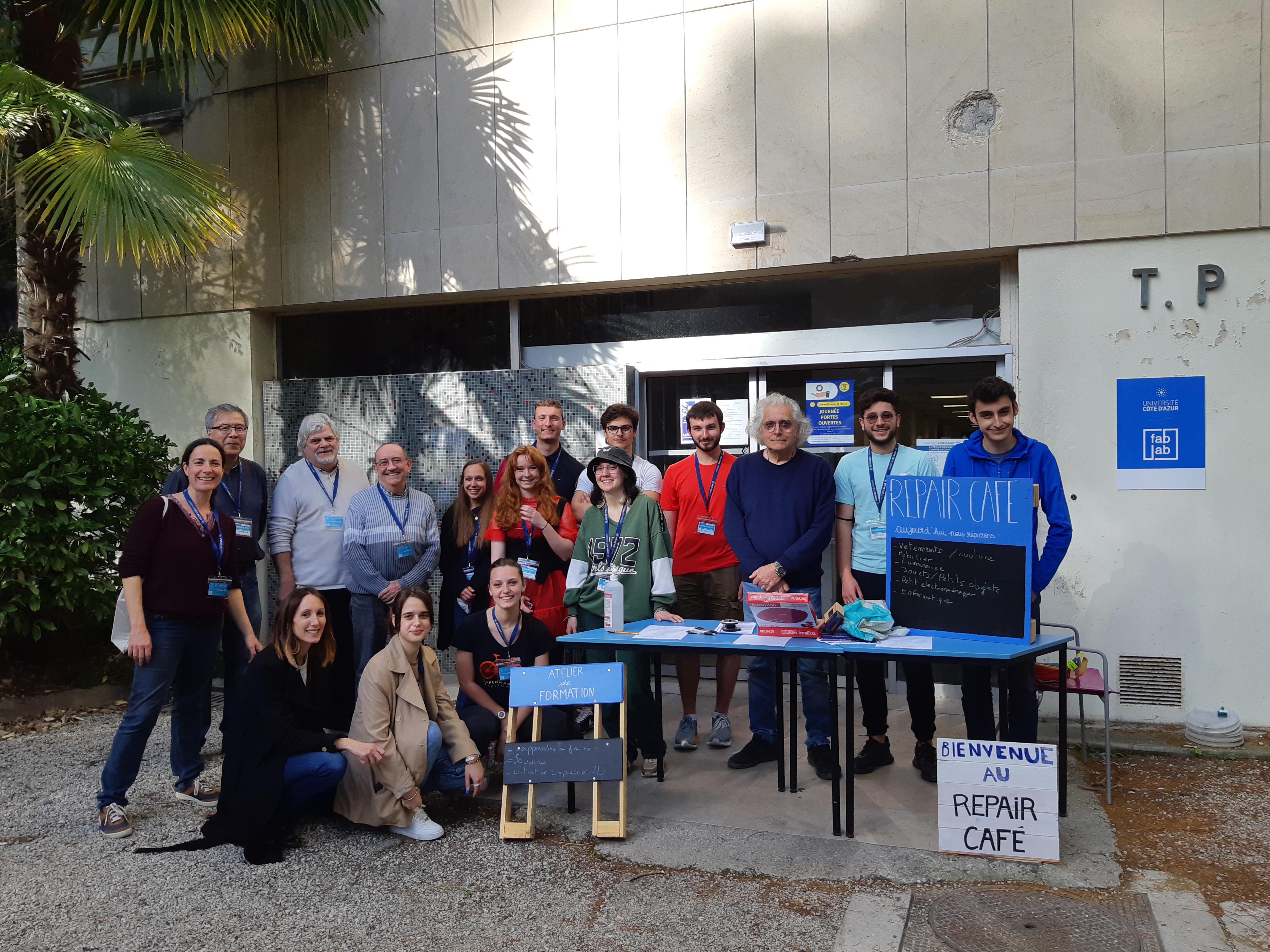 équipe repair café