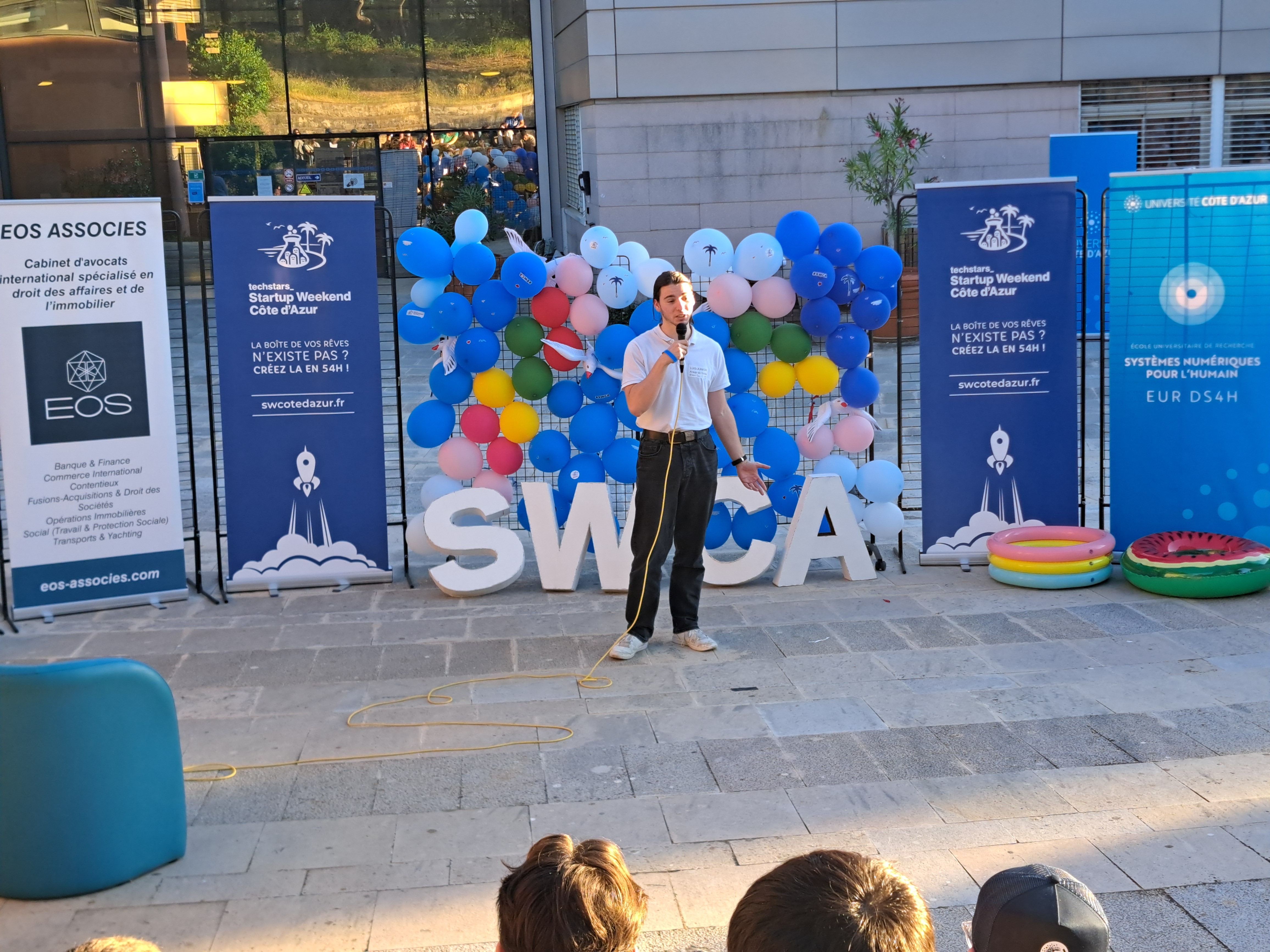 Etudiants du Portail SITE au Startup Weekend