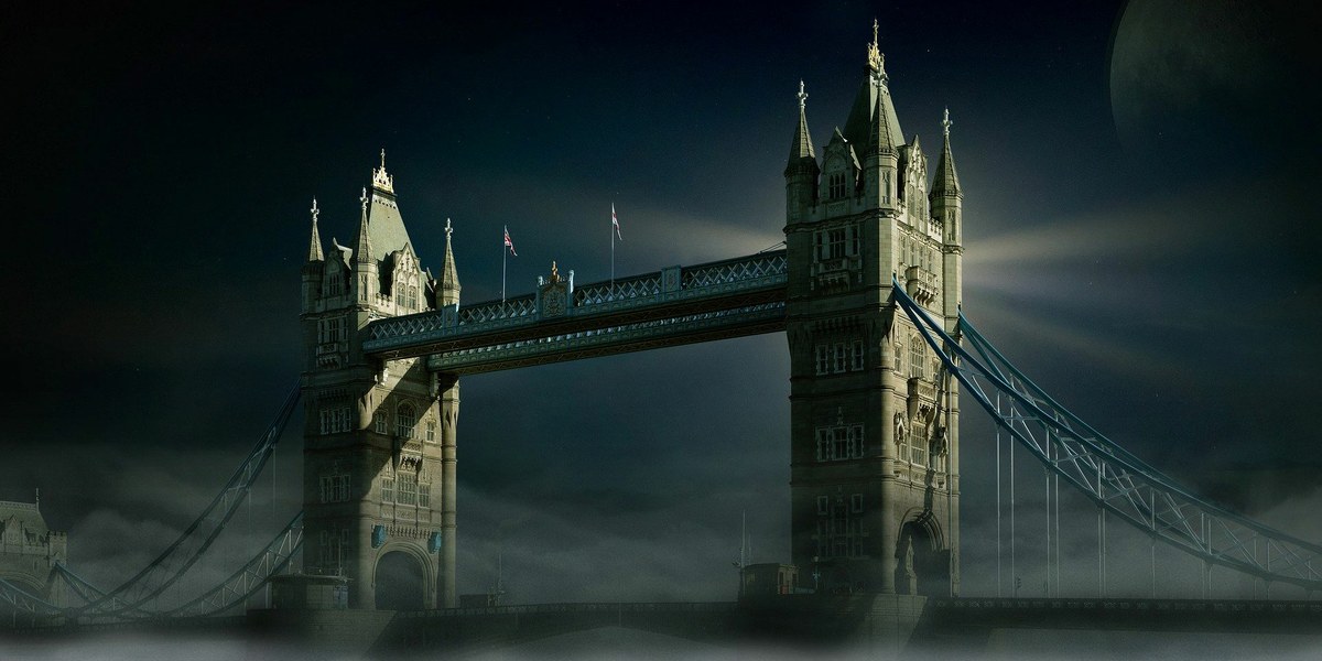 London  bridge de nuit