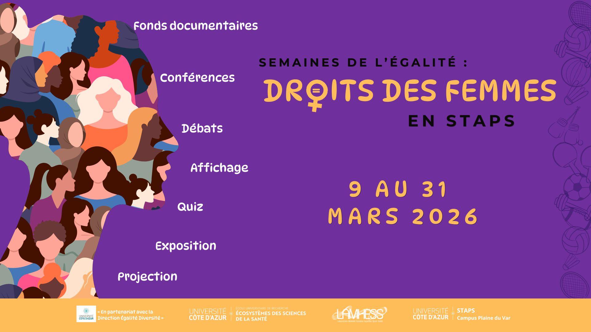 Banner Semaine de l'égalite