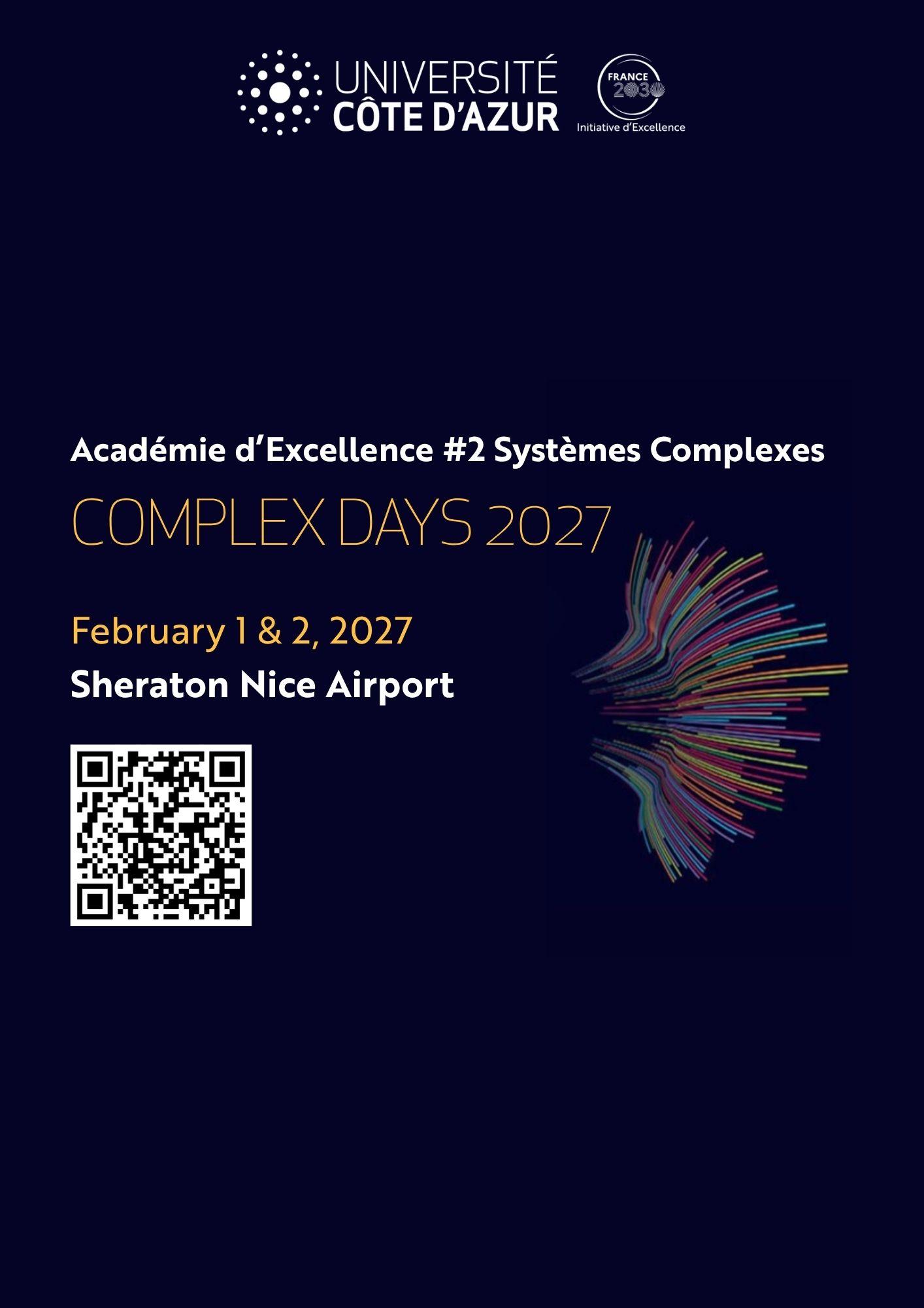 Visuel COMPLEX DAYS 2027