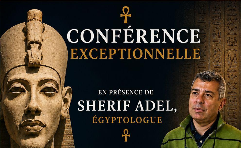 Affiche conférence égyptologie