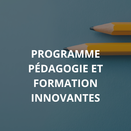 PROGRAMME PEDAGOGIE