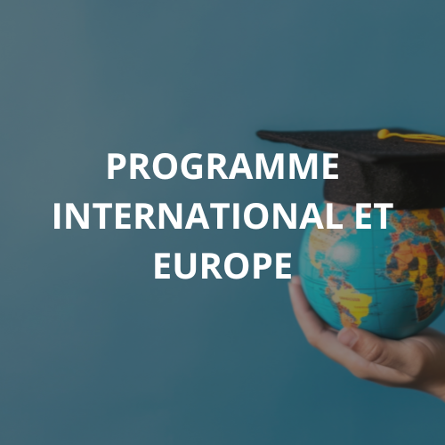 Programme international et Europe