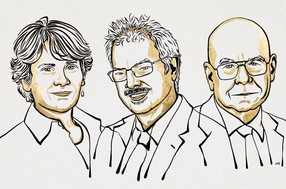 The Nobel Prize in Chemistry 2022 jointly awarded to Carolyn R. Bertozzi, Morten Meldal and K. Barry Sharpless "for the development of click chemistry and bioorthogonal chemistry"