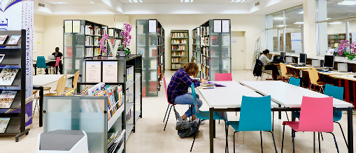 bibliothèque henri bosco du campus carlone