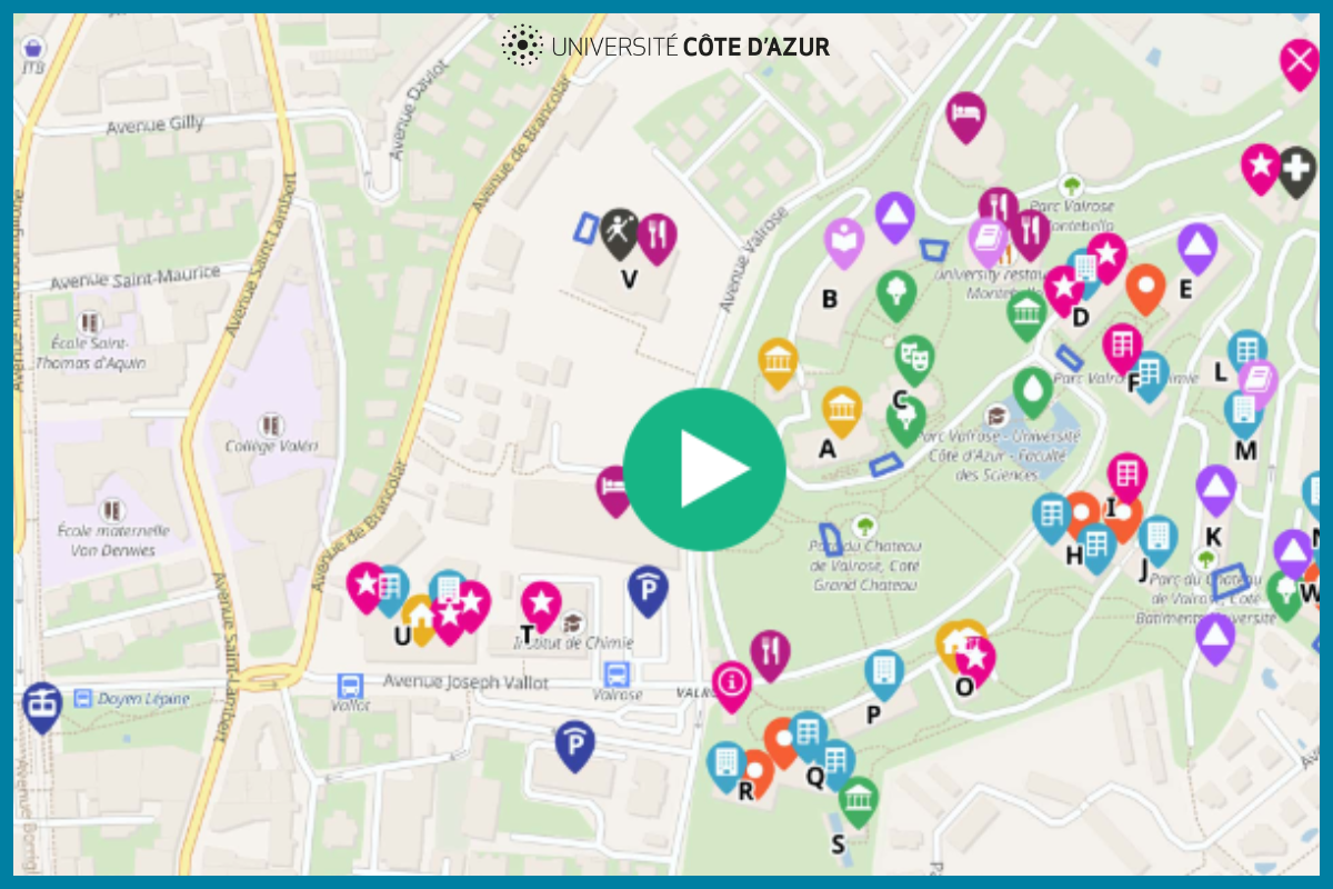 Carte interactive