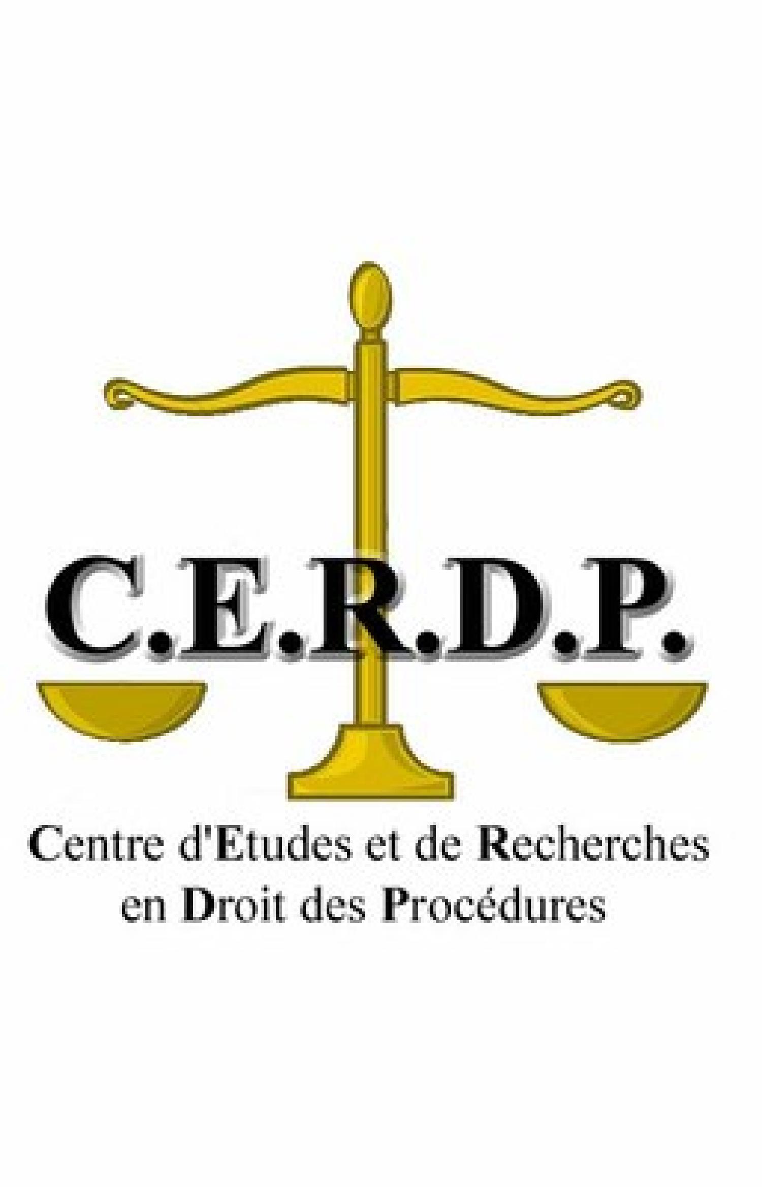 Logo Centre d'Etudes et de Recherche en Droit des Procédures (CERDP)