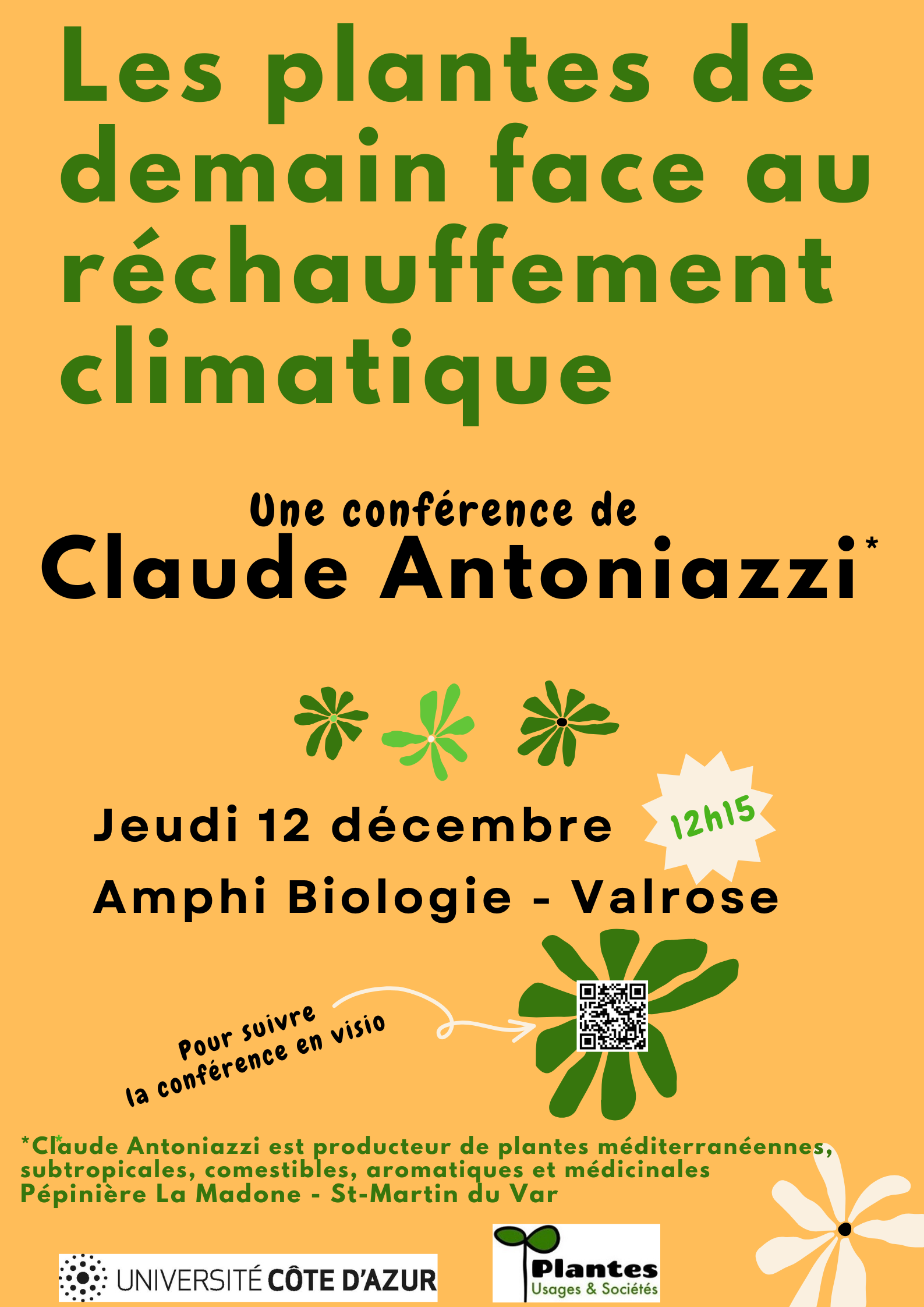 Conférence plantes