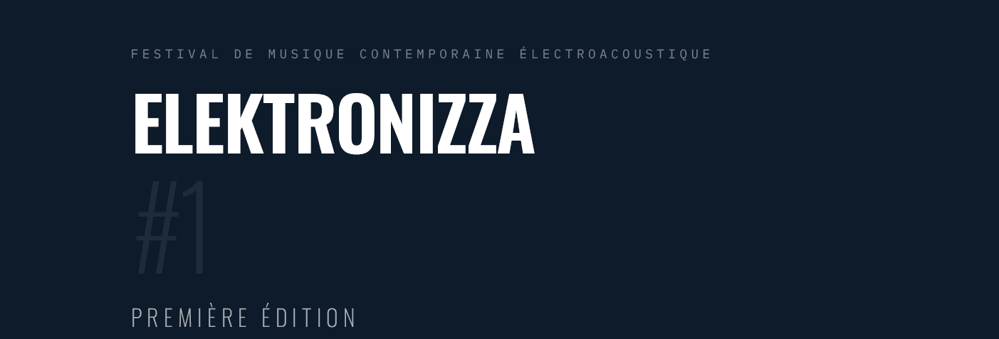 Affiche Elektronizza #1 