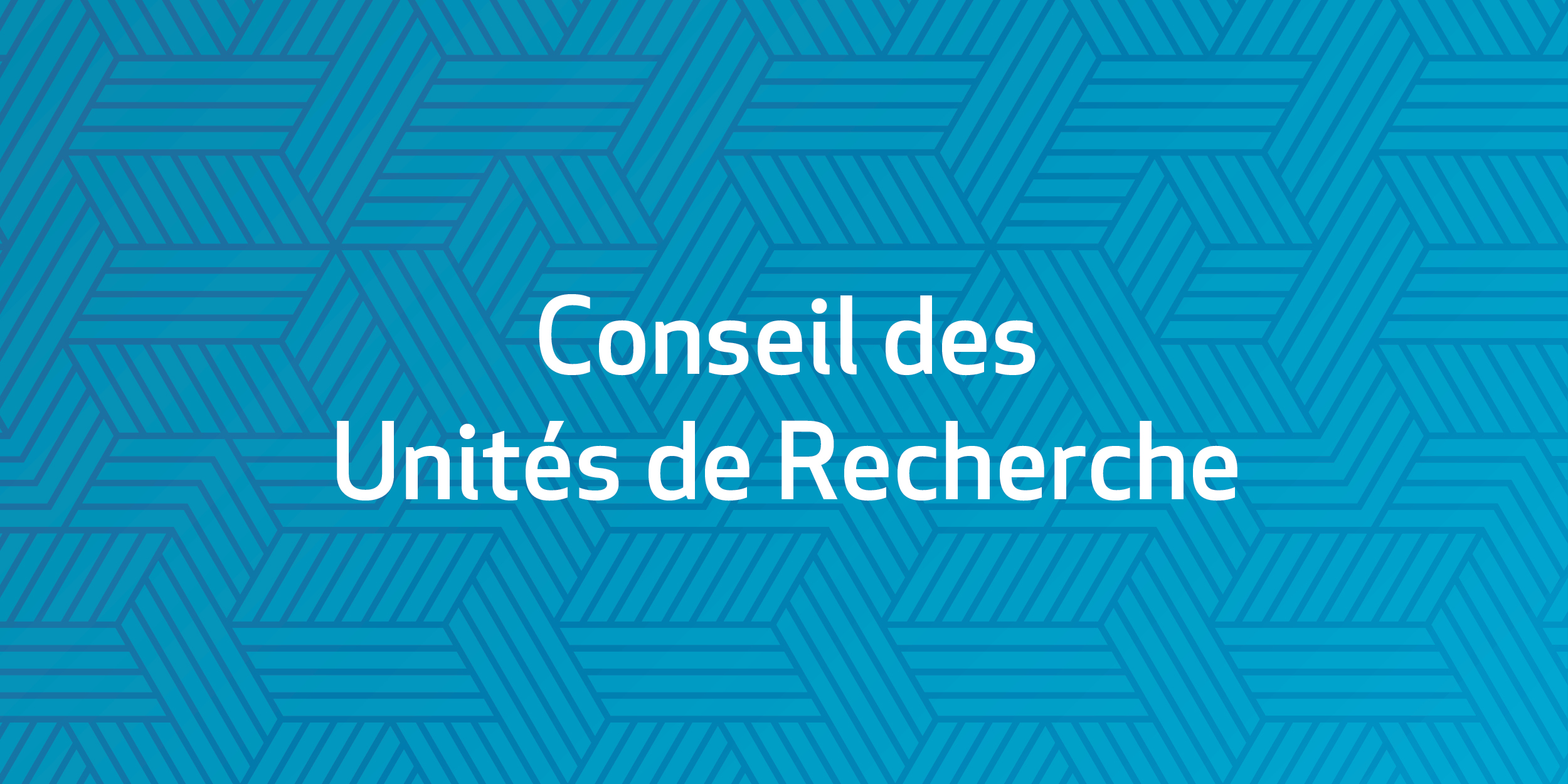 Conseil des Unités de Recherche