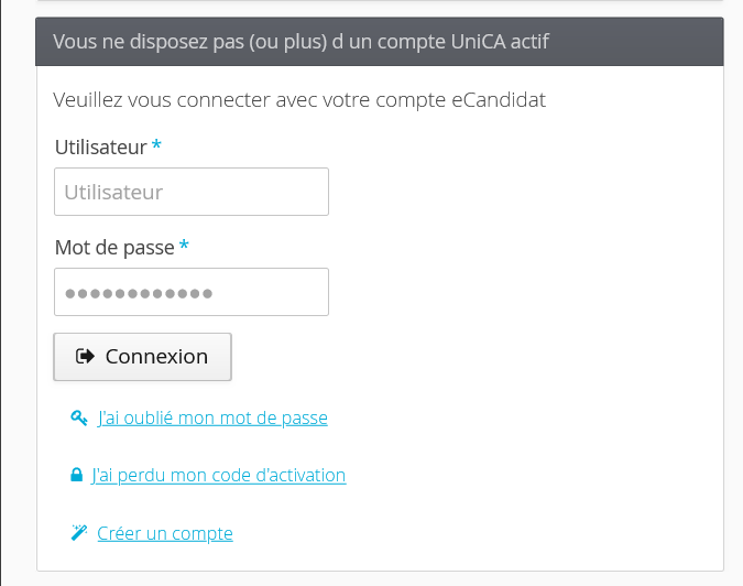 Inscription IFSI