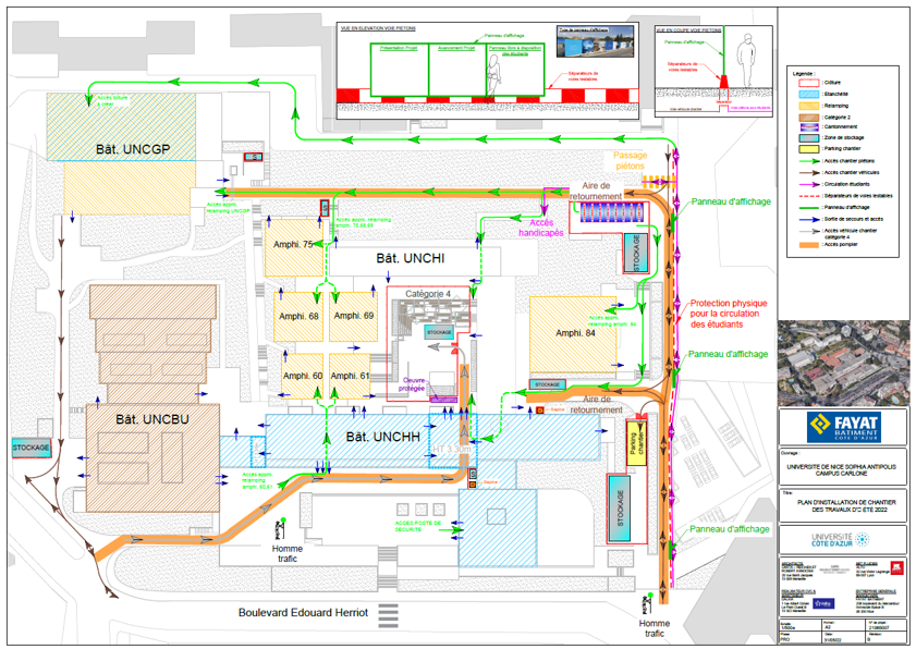 Plan d'installation général de chantier