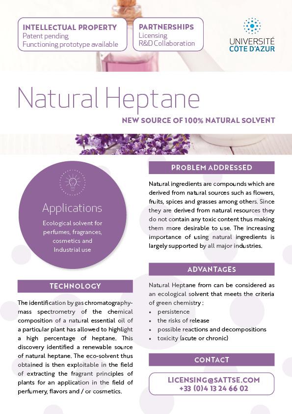 Natural Heptane