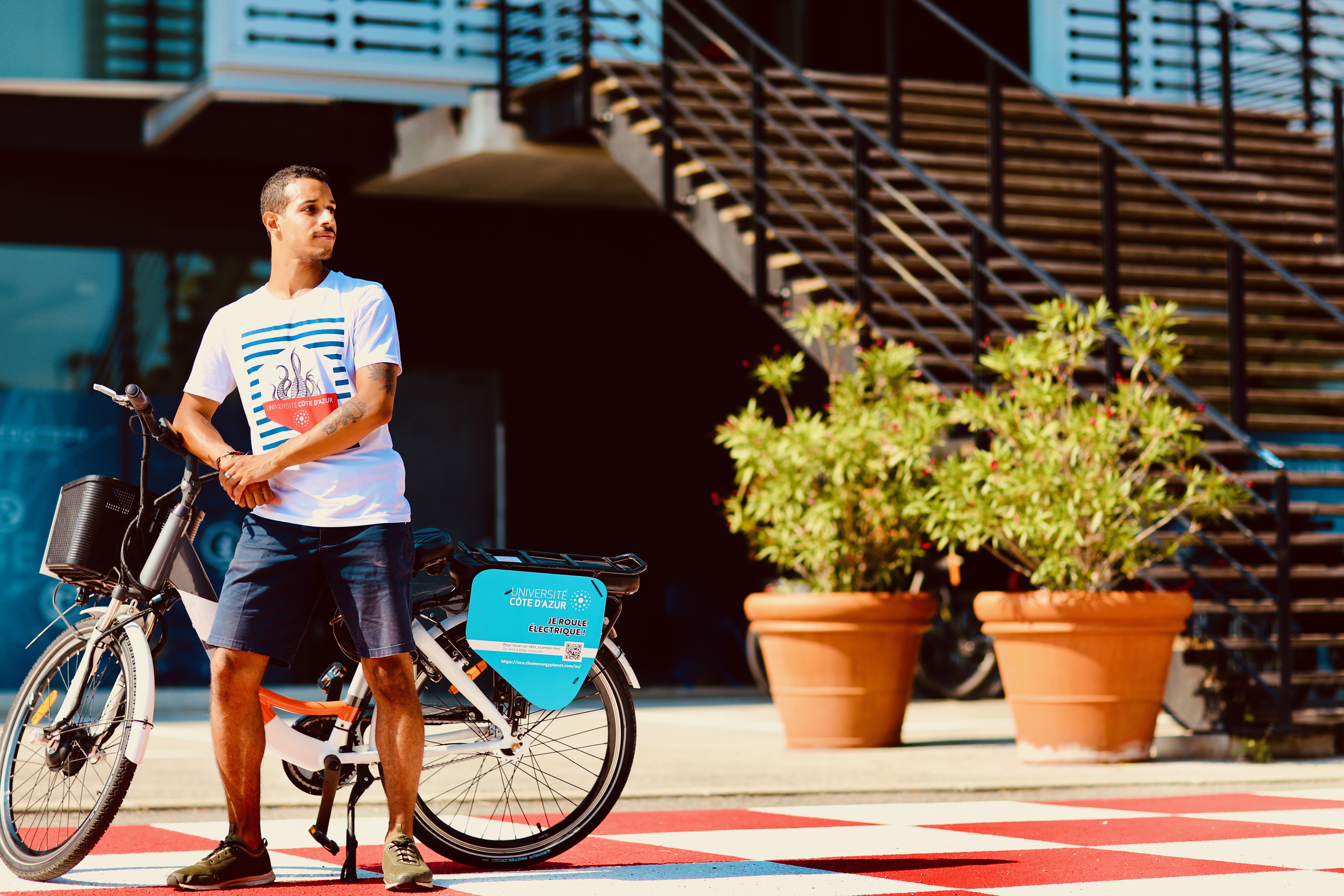 Etudiant enjeux climatiques Alpes Maritimes