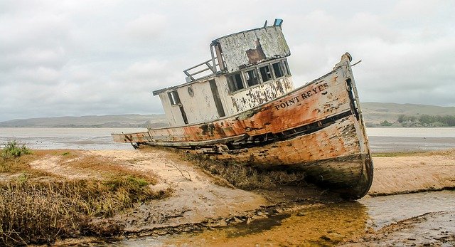 Epave de bateau