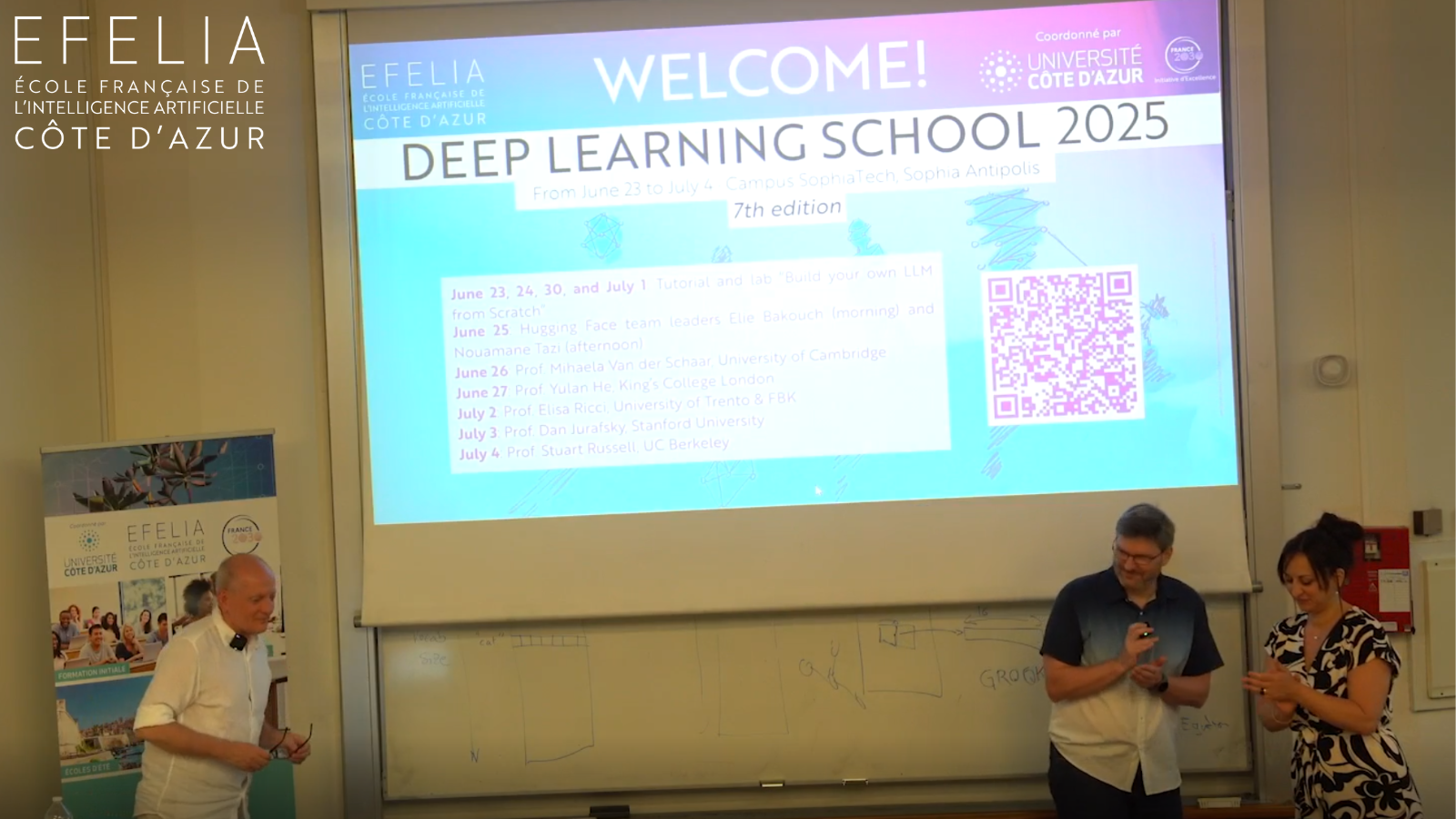 Stuart Russell conclut la 7e édition de la Deep Learning School EFELIA Côte d'Azur