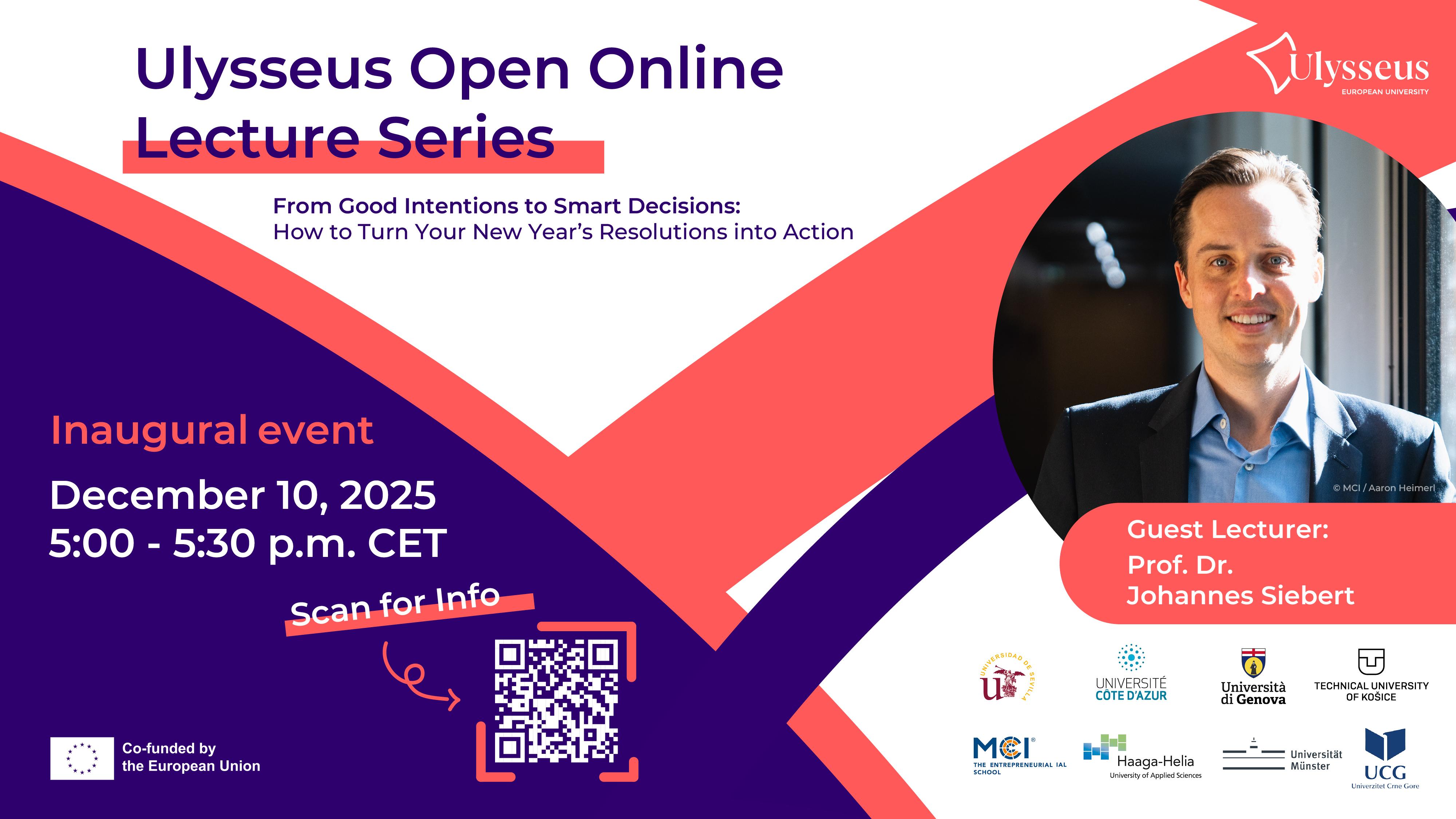 open online lecture series