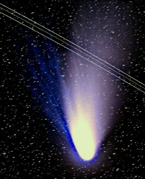 54 - Image de la comète Hale Bopp