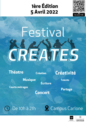 Affiche Festival CREATES
