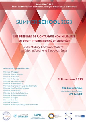 Affiche Summer School 2023
