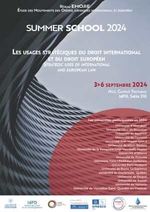 AFFICHE SUMMER SCHOOL 2024