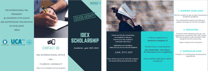 Idex scholarships