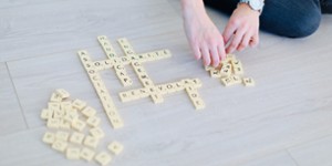 Mots constitués de lettres de Scrabble 