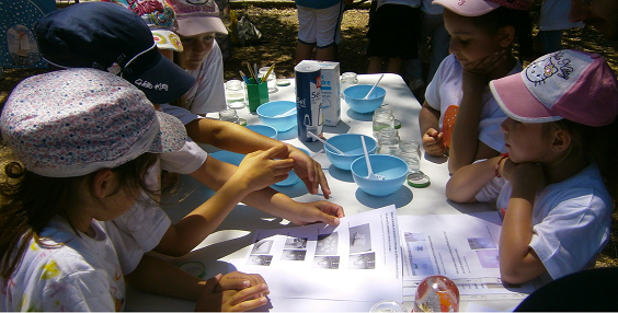 Image enfants groupe ESERA