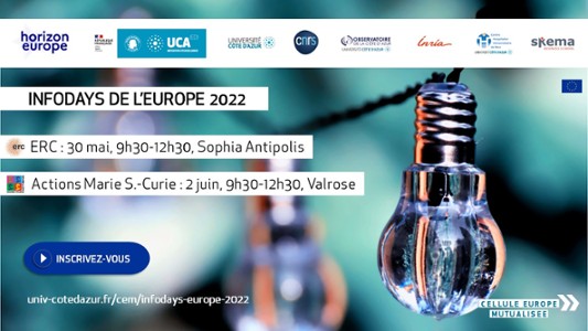 InfoDays de l'Europe 2022 CEM ERC AMSC