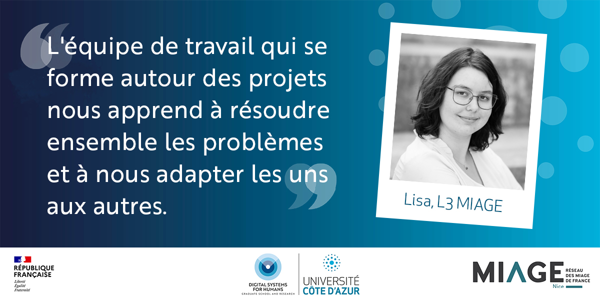 temoignage lisa Miage